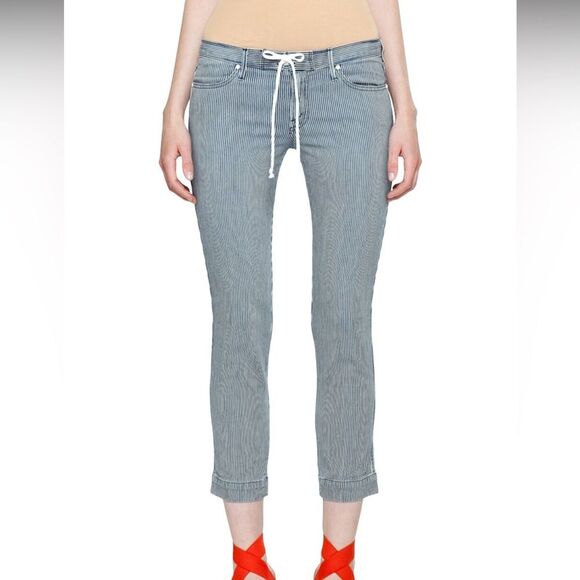 Mother Size 25 Tie Me Up Rascal in On the Road Coastal Fisherman Preppy - Picture 2 of 12